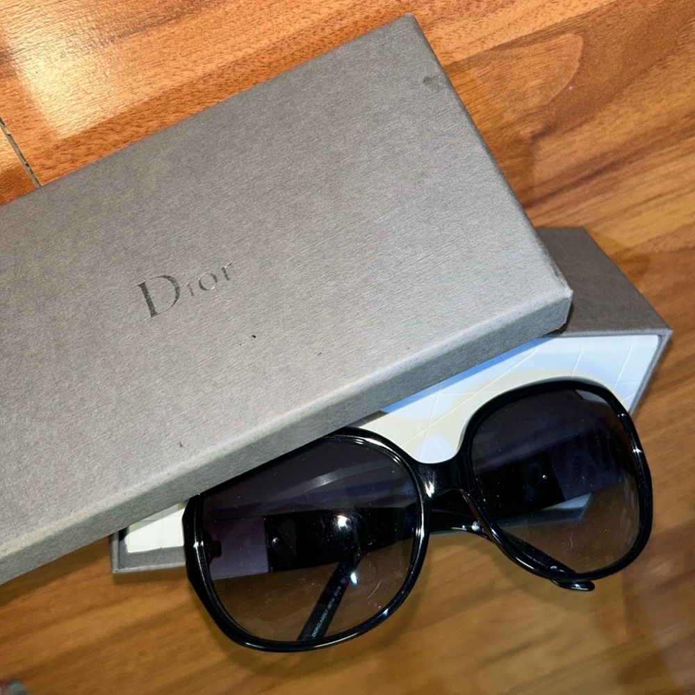 Authentic Christian Dior Sunglasses with Case and Box